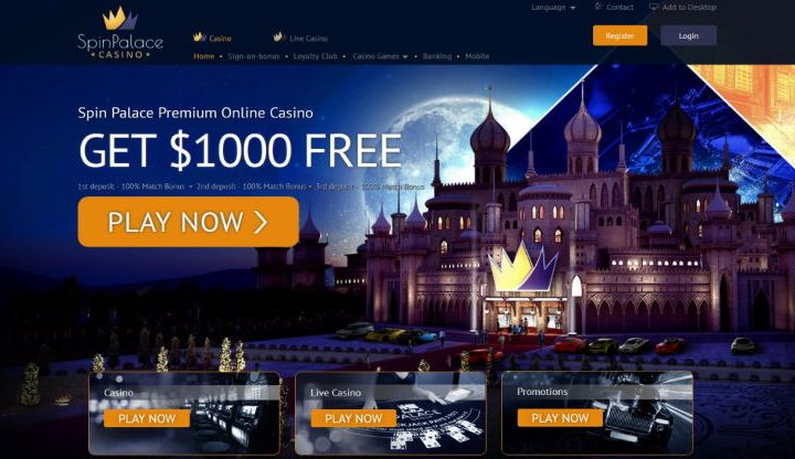 Spin Palace 2020 Online Slot – Best No Deposit online live casino